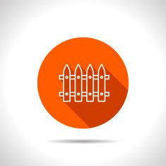 Garden fence icon