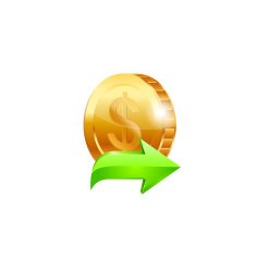 Gold coin Vector