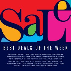 sale shopping background and label for business promotion N23