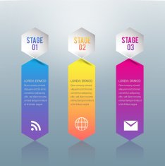 Hexagon banner Design template N2