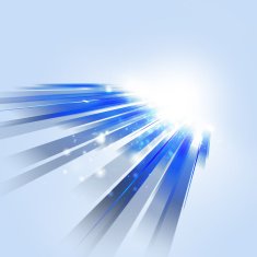 Motion Abstract Technology Blue Background