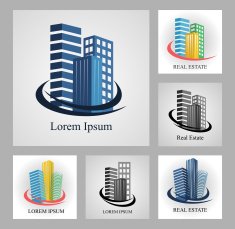 Real estate logos and emblems