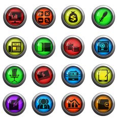 Business and Finance Web Icons N6