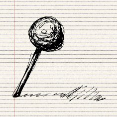 Sketch of a map pin N3