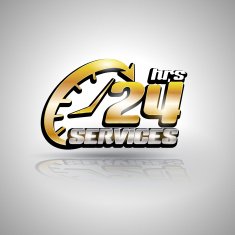 Arrow Oval Service 24H Icon
