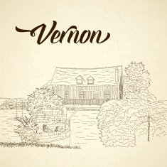 Vintage vector city sketching for your design N2