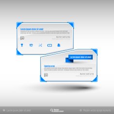 Vector Business Frames N16