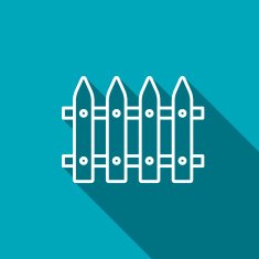 Garden fence icon N2