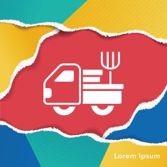 cargo truck icon N2