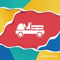 cargo truck icon N6