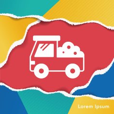 cargo truck icon N9