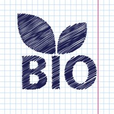 Vector icon for organic food N2