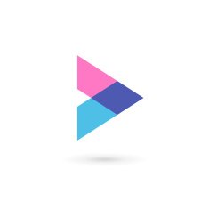 Abstract business icon design template with arrow N22