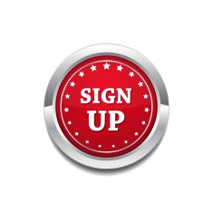 Sign Up Vector Button Icon N2