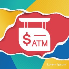ATM sign icon