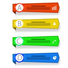Set of Colorful Banners