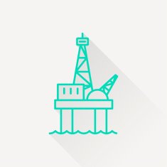 Oil platform icon N8