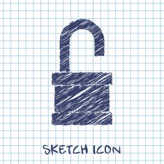icon of opened padlock