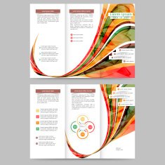 Abstract brochure template N6