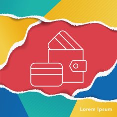 wallet line icon