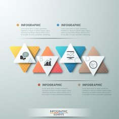 Modern infographics options banner N61