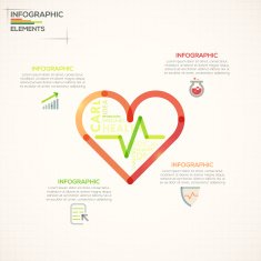 Modern infographics options banner N71