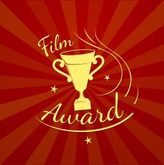Folm award vector typography
