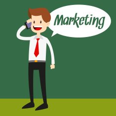 Businessman Talking on The Phone