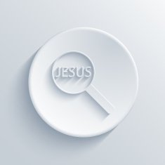 Vector modern light circle icon N3