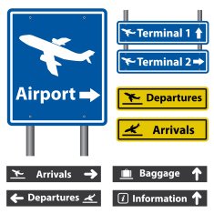 Airport Signs N7
