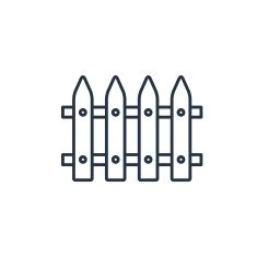 Garden fence icon N5