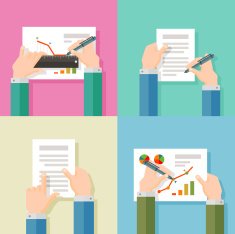 business vector logo design template agreement or marketing icon
