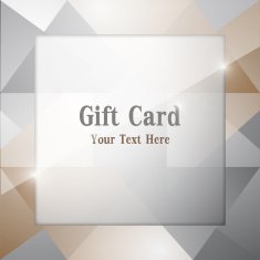 abstract geometric card background template