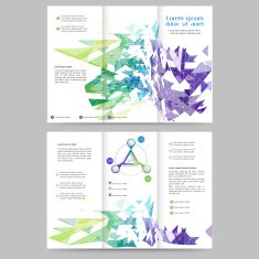 Abstract brochure template N7