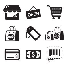 Shopping Icons N6