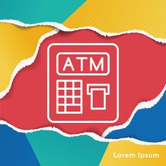 ATM line icon