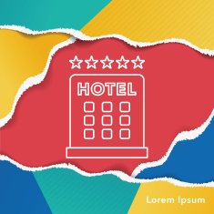 hotel line icon N5