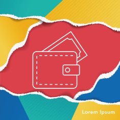 wallet line icon N5