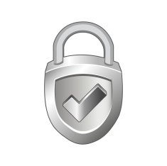 Padlocks with Check Symbol free image download