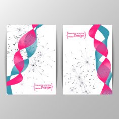 Abstract creative vector design for Web page template