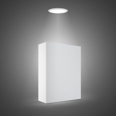 Photorealistic 3D Vector White Carton Box Dark Coming Soon