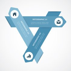 Modern infographic for business project N8