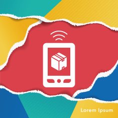 logistics freight phone icon