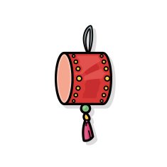 chinese drum doodle N2