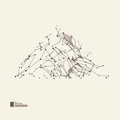 Abstract background with dots and lines N3
