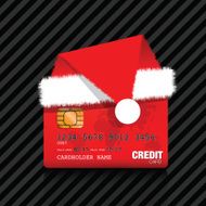 red credit card