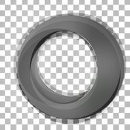 Set of round colorful vector shapes
