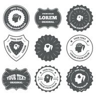 Head with brain icon Female woman symbols N10