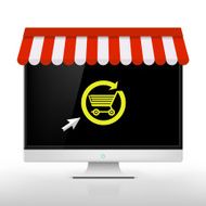 E-shop Vector Image