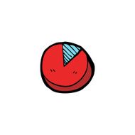 doodle cartoon pie chart N7